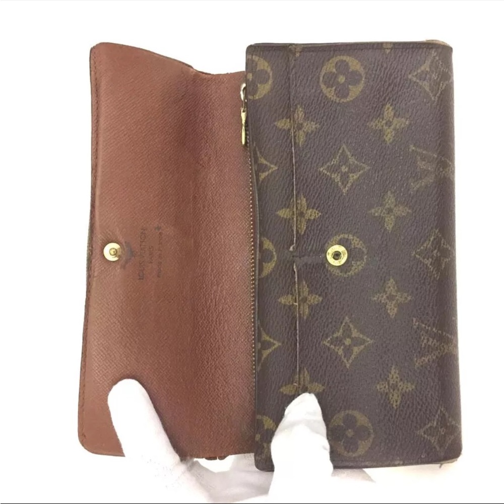 Louis Vuitton Monogram Portefeiulle Sarah Long Bifold Wallet - Picture 5 of 8